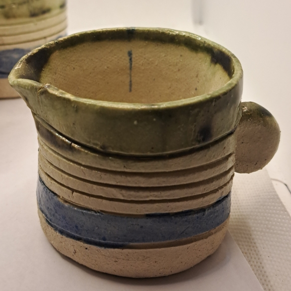 Lodo's Carora set of 4 cups, sugar and  handcrafted. - Picture 5 of 9